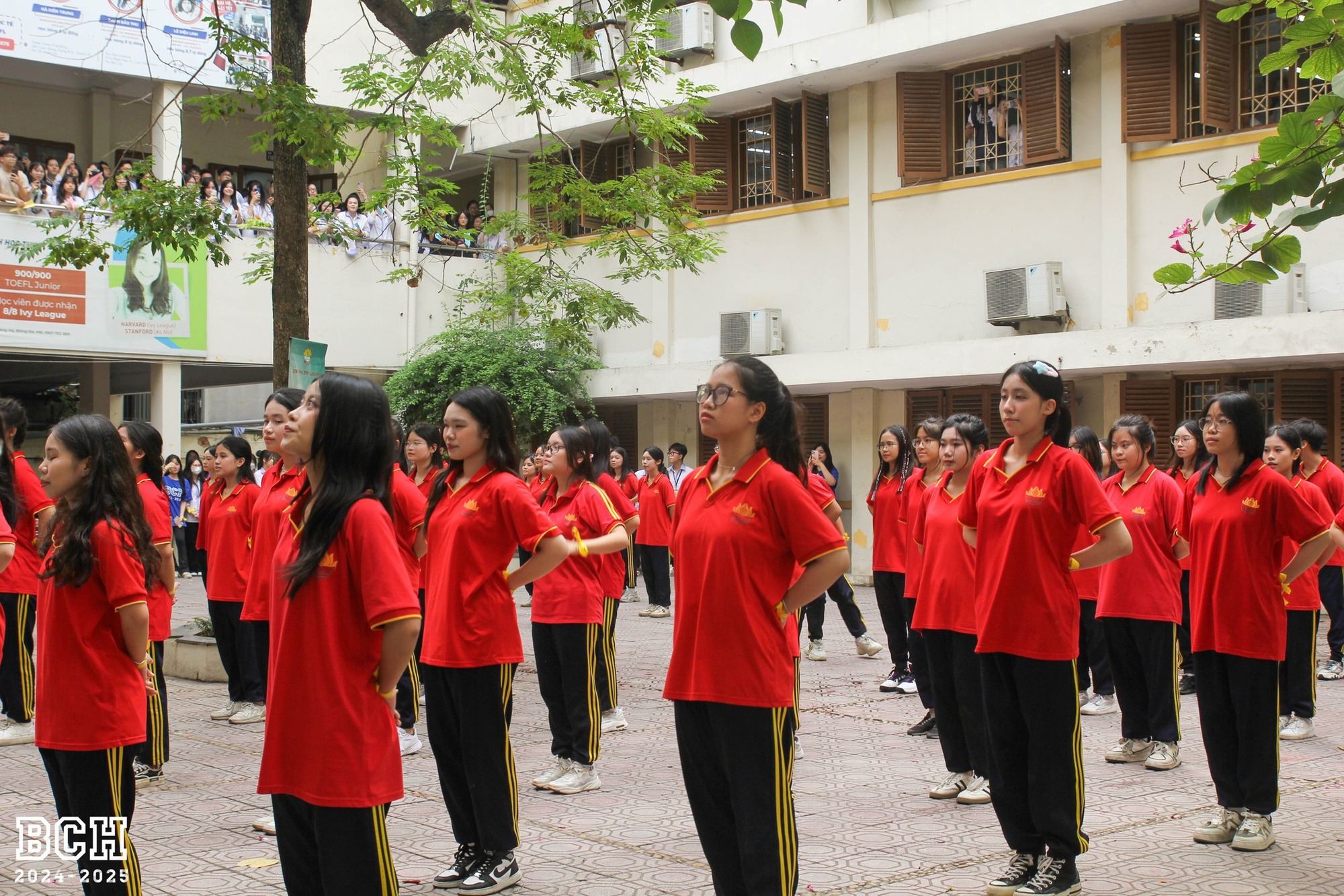 Hàng trăm chiếc máy bay giấy phủ kín một ngôi trường ở Hà Nội - Ảnh 2. Hàng trăm chiếc máy bay giấy phủ kín một ngôi trường ở Hà Nội - Ảnh 2.