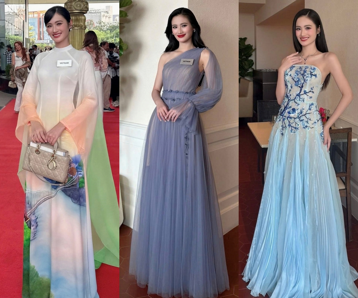 Chấm bao nhiêu điểm cho style của Ý Nhi khi chinh chiến Miss World? - Ảnh 5.