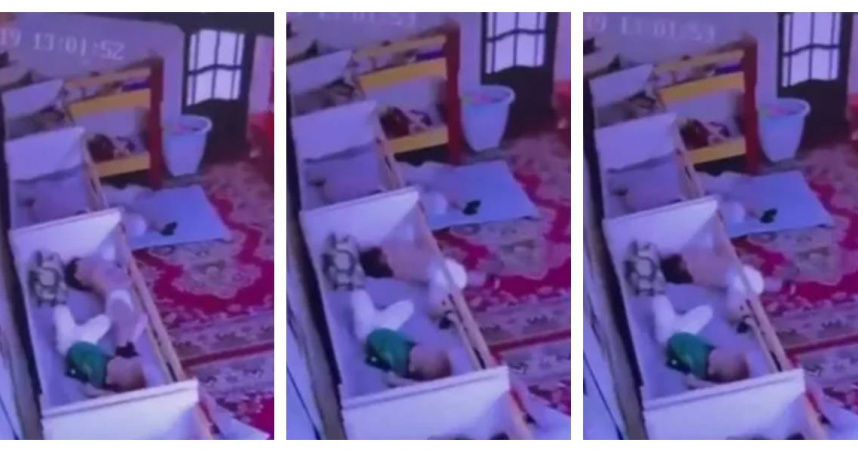 Camera trường mẫu giáo ghi lại cảnh ngủ trưa kinh hoàng: Bé trai 2 tuổi giãy giụa rồi tử vong sau 30 phút, cha mẹ đặc biệt cần lưu ý điều này - Ảnh 1. Camera trường mẫu giáo ghi lại cảnh ngủ trưa kinh hoàng: Bé trai 2 tuổi giãy giụa rồi tử vong sau 30 phút, cha mẹ đặc biệt cần lưu ý điều này - Ảnh 1.