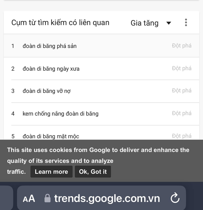 Đoàn Di Băng: “Nôn tui phá sản lắm hay sao mà tìm kiếm nhiều vậy?”- Ảnh 2. Đoàn Di Băng: “Nôn tui phá sản lắm hay sao mà tìm kiếm nhiều vậy?”- Ảnh 2.