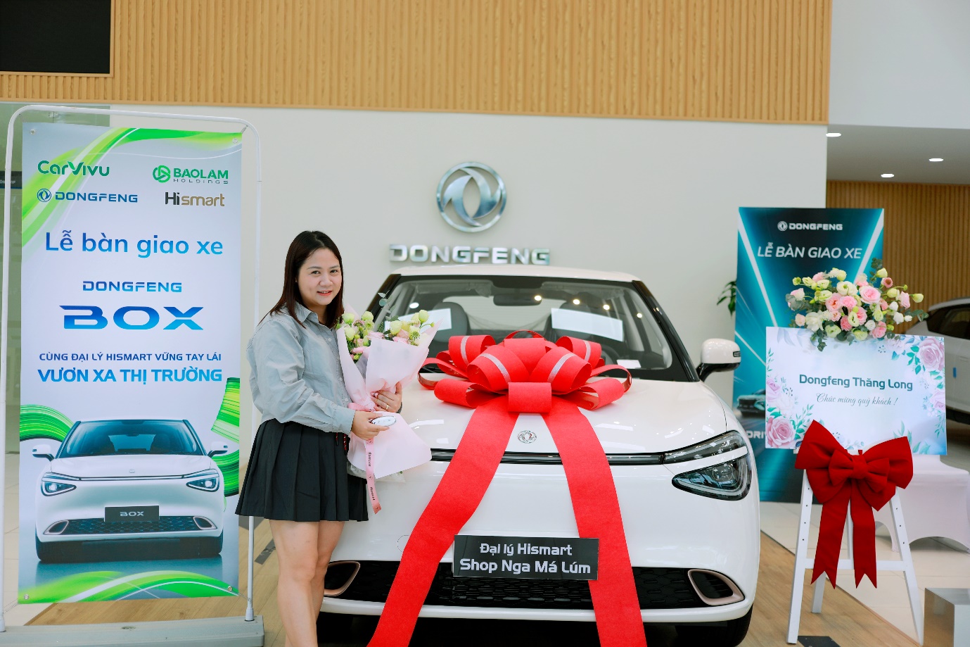 Hismart trao tặng xe điện Dongfeng Box cho đại lý: Kết nối thương hiệu, gắn bó cộng đồng - Ảnh 1. Hismart trao tặng xe điện Dongfeng Box cho đại lý: Kết nối thương hiệu, gắn bó cộng đồng - Ảnh 1.