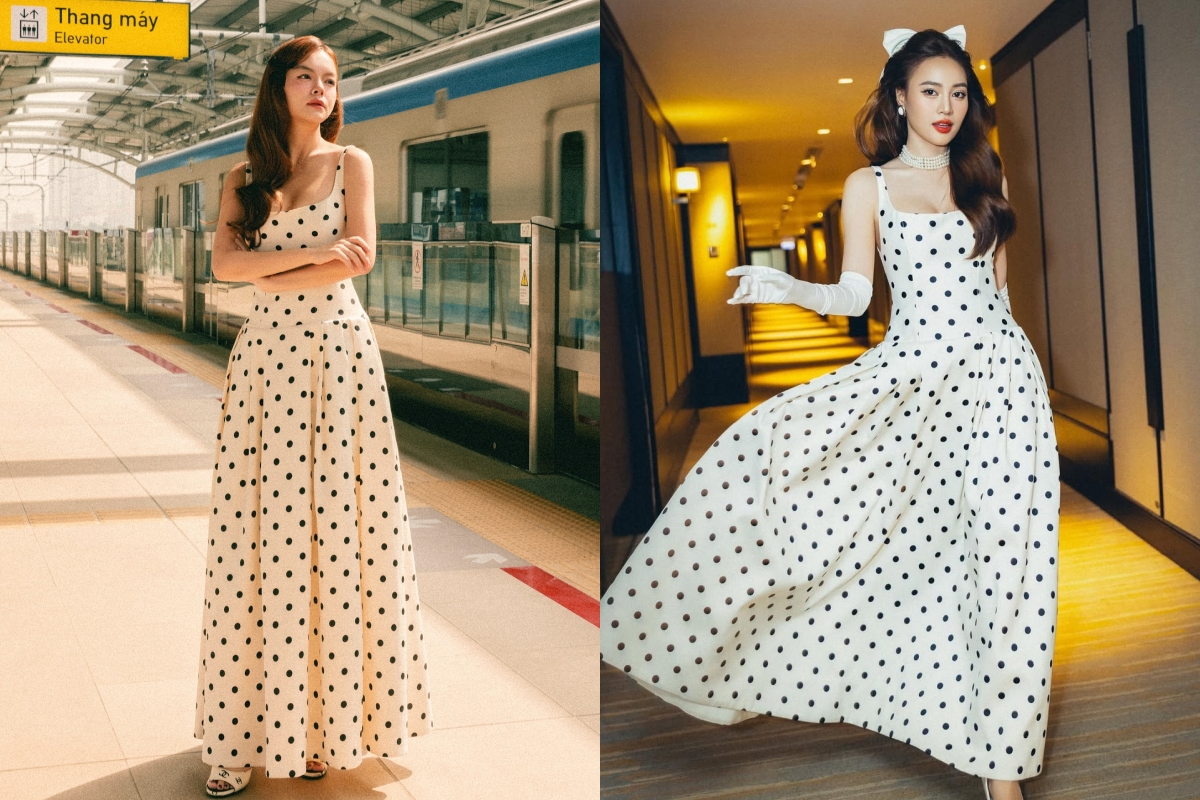 Hết Hà Tăng, tới dàn &quot;dâu hào môn&quot; nhiệt tình diện kiểu đồ không bao giờ lỗi mốt - Ảnh 4.
