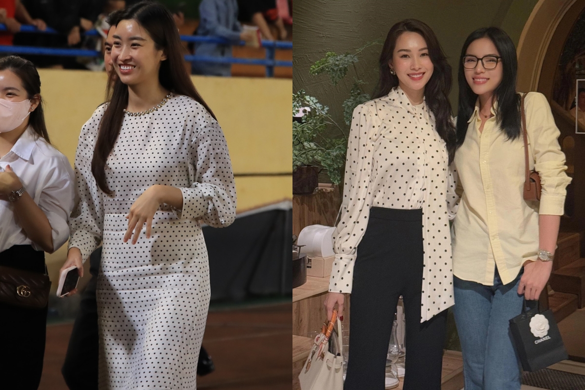 Hết Hà Tăng, tới dàn &quot;dâu hào môn&quot; nhiệt tình diện kiểu đồ không bao giờ lỗi mốt - Ảnh 3.