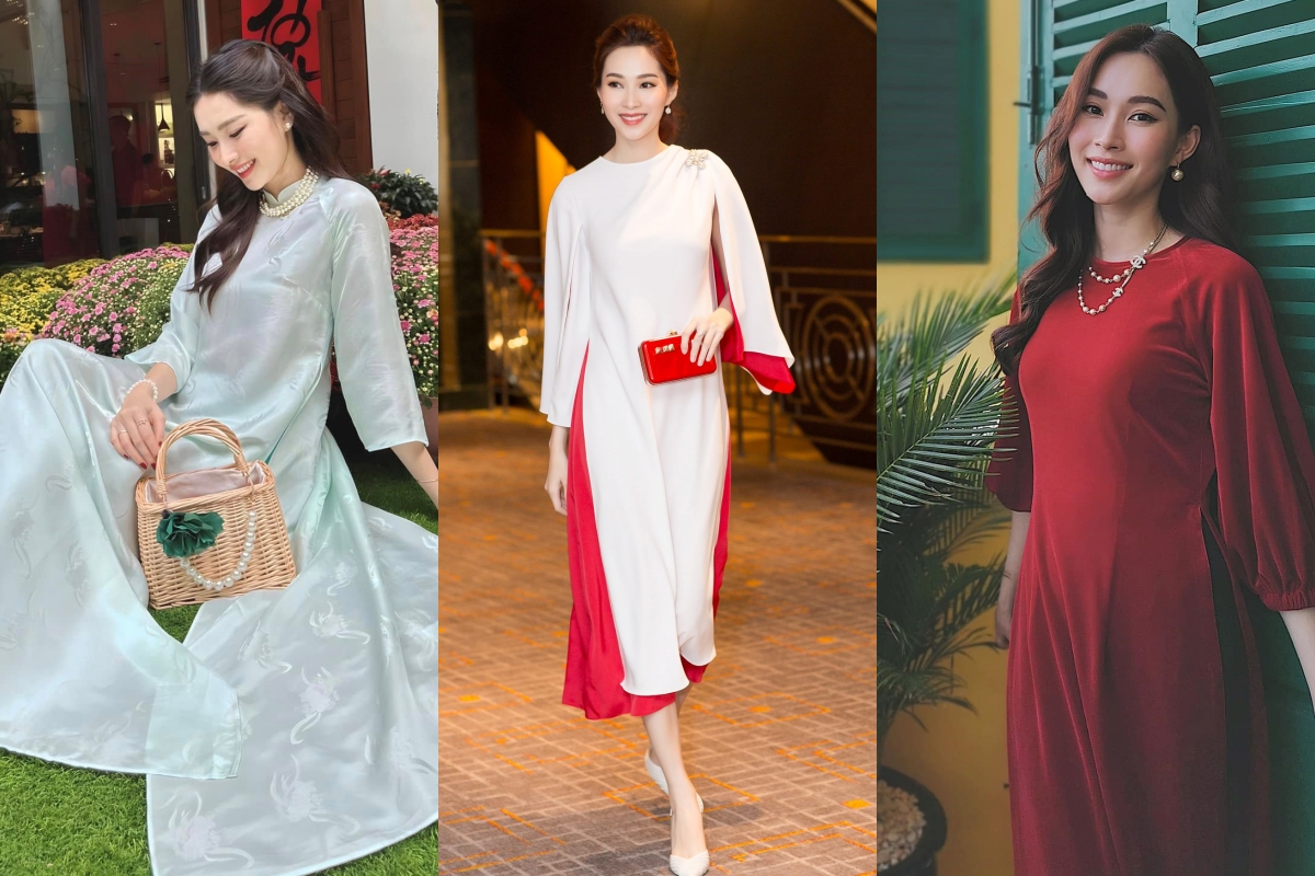 2 nàng Hậu làm dâu hào môn: Người chăm diện áo dài chuẩn phu nhân, người chuộng lên đồ tối giản đẹp mê - Ảnh 3. 2 nàng Hậu làm dâu hào môn: Người chăm diện áo dài chuẩn phu nhân, người chuộng lên đồ tối giản đẹp mê - Ảnh 3.