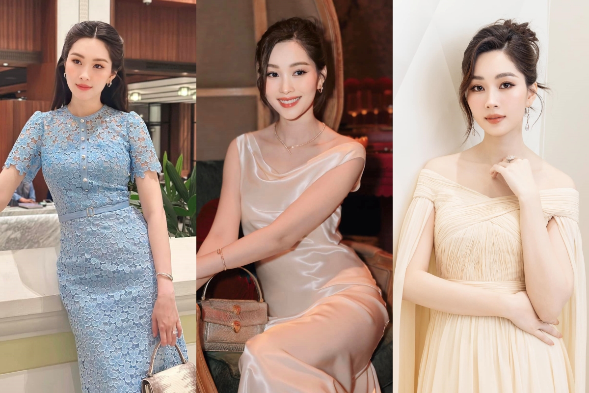 2 nàng Hậu làm dâu hào môn: Người chăm diện áo dài chuẩn phu nhân, người chuộng lên đồ tối giản đẹp mê - Ảnh 4. 2 nàng Hậu làm dâu hào môn: Người chăm diện áo dài chuẩn phu nhân, người chuộng lên đồ tối giản đẹp mê - Ảnh 4.
