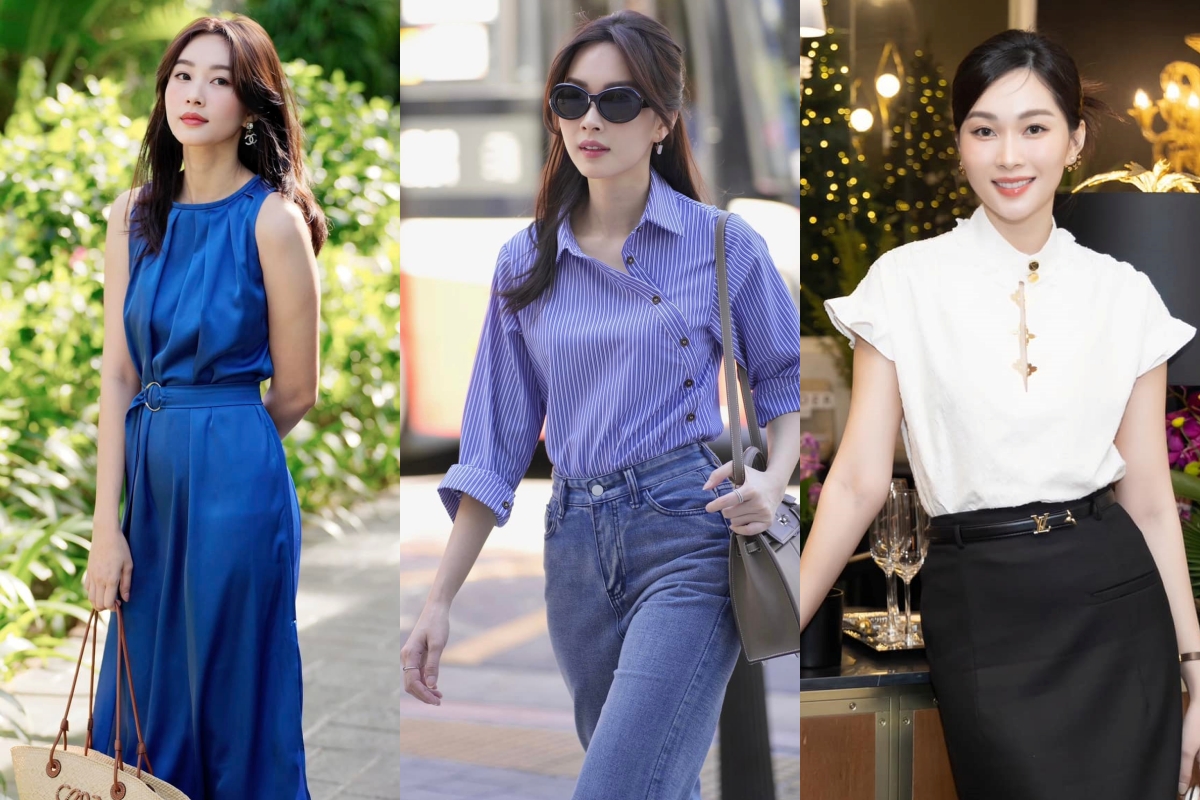 2 nàng Hậu làm dâu hào môn: Người chăm diện áo dài chuẩn phu nhân, người chuộng lên đồ tối giản đẹp mê - Ảnh 5. 2 nàng Hậu làm dâu hào môn: Người chăm diện áo dài chuẩn phu nhân, người chuộng lên đồ tối giản đẹp mê - Ảnh 5.