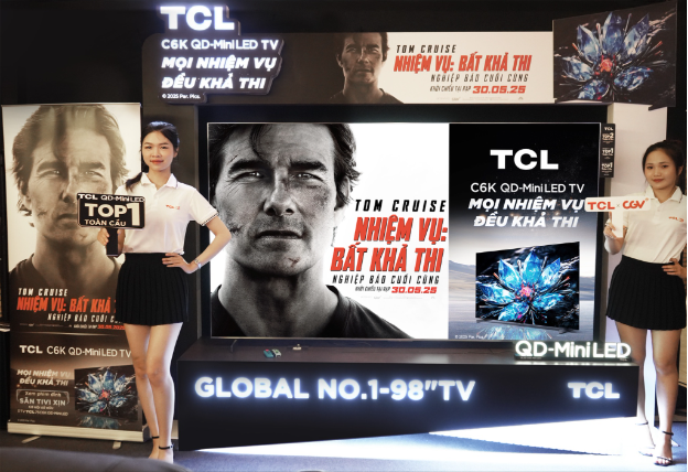 TCL đồng hành cùng bom tấn Nhiệm Vụ: Bất Khả Thi – Nghiệp Báo Cuối Cùng: Khi công nghệ và điện ảnh cùng truyền cảm hứng - Ảnh 2. TCL đồng hành cùng bom tấn Nhiệm Vụ: Bất Khả Thi – Nghiệp Báo Cuối Cùng: Khi công nghệ và điện ảnh cùng truyền cảm hứng - Ảnh 2.