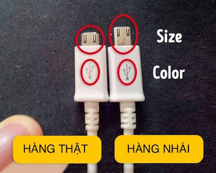 Cách đơn giản phân biệt hàng giả, hàng nhái - Ảnh 2. Cách đơn giản phân biệt hàng giả, hàng nhái - Ảnh 2.