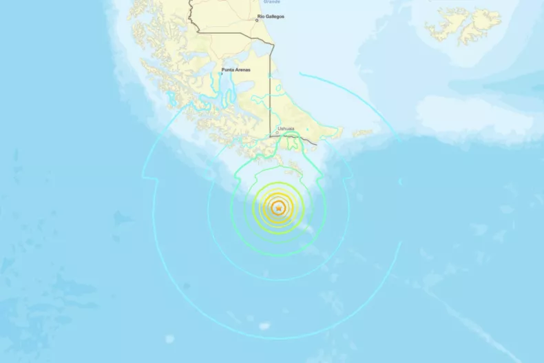 Nóng: Động đất mạnh ở Argentina, Chile ban bố khẩn cảnh báo sóng thần - Ảnh 1. Nóng: Động đất mạnh ở Argentina, Chile ban bố khẩn cảnh báo sóng thần - Ảnh 1.