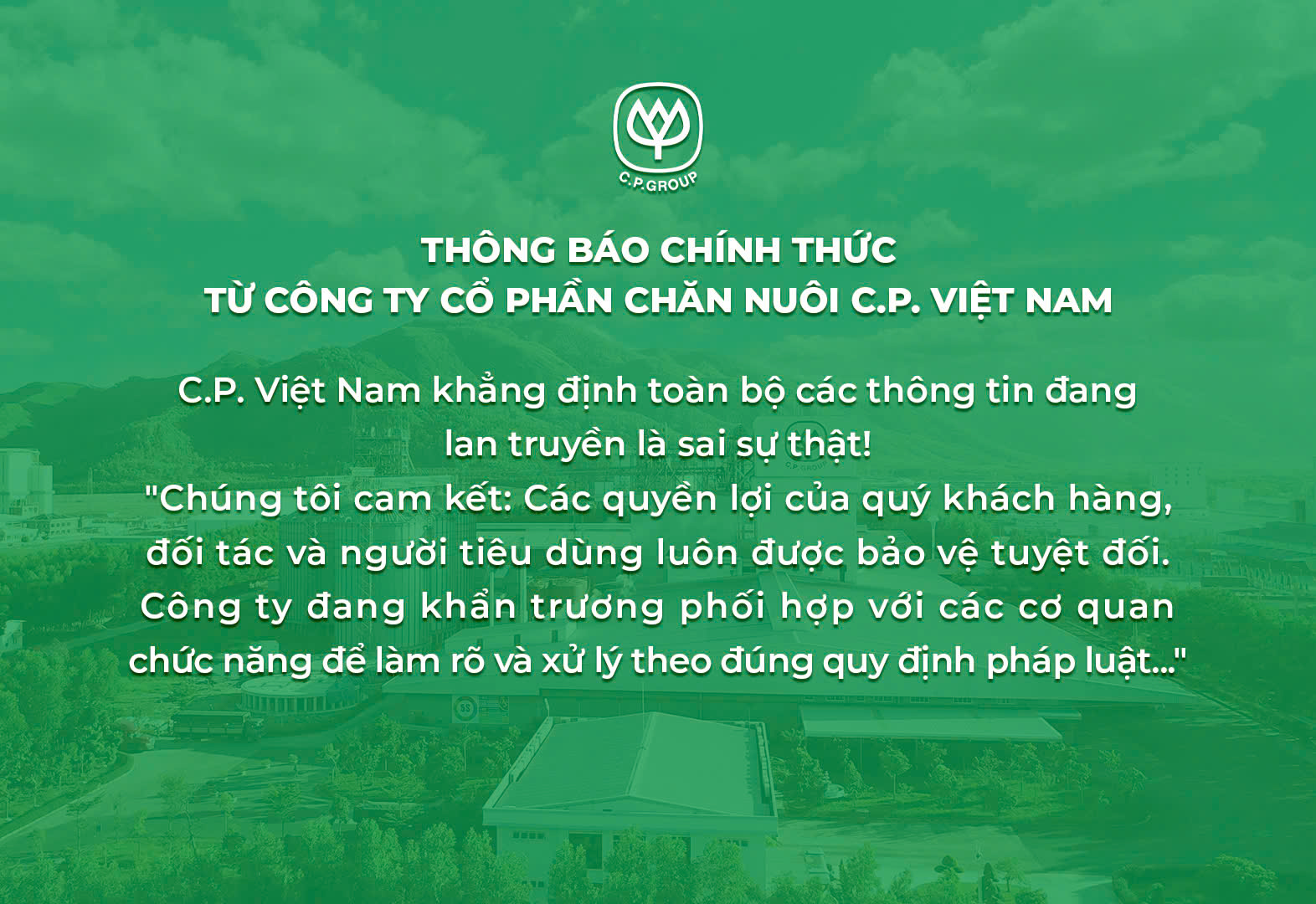 Công ty C.P. Việt Nam chính thức thông báo - Ảnh 2. Công ty C.P. Việt Nam chính thức thông báo - Ảnh 2.