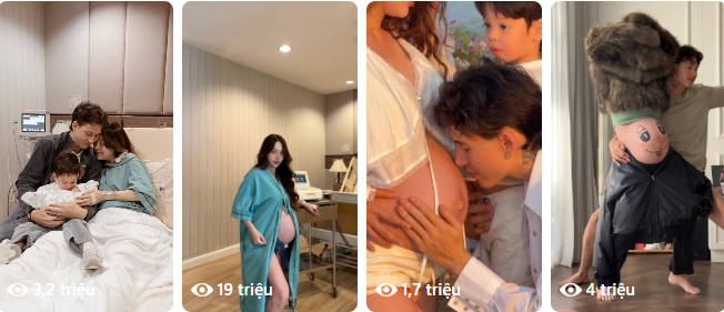 Đi đẻ mà hút gần 20 triệu view, hot mom U40 nhan sắc "đỉnh nóc", đập tan định kiến bà bầu- Ảnh 7. Đi đẻ mà hút gần 20 triệu view, hot mom U40 nhan sắc "đỉnh nóc", đập tan định kiến bà bầu- Ảnh 7.