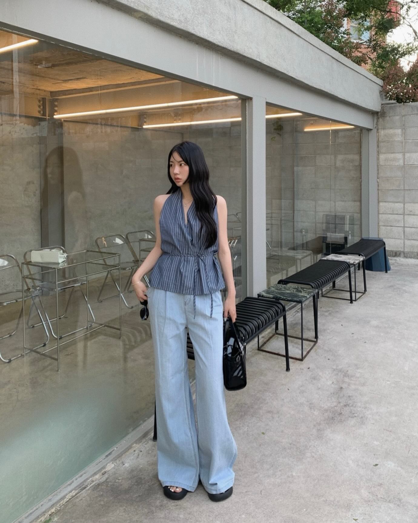 Mặc trang phục denim theo 9 cách này trong mùa hè là sành điệu và sang chảnh nhất - Ảnh 6. Mặc trang phục denim theo 9 cách này trong mùa hè là sành điệu và sang chảnh nhất - Ảnh 6.