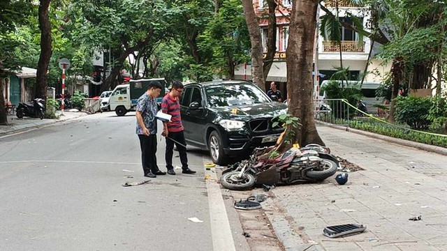 Thông tin mới nhất vụ xe BMW X3 tông đứt lìa chân nữ sinh 18 tuổi ở Hà Nội - Ảnh 2. Thông tin mới nhất vụ xe BMW X3 tông đứt lìa chân nữ sinh 18 tuổi ở Hà Nội - Ảnh 2.