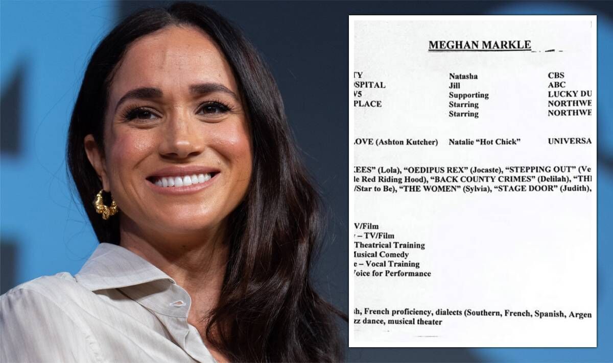 CV cũ của Meghan Markle bất ngờ gây sốt: Từng đóng vai CV cũ của Meghan Markle bất ngờ gây sốt: Từng đóng vai