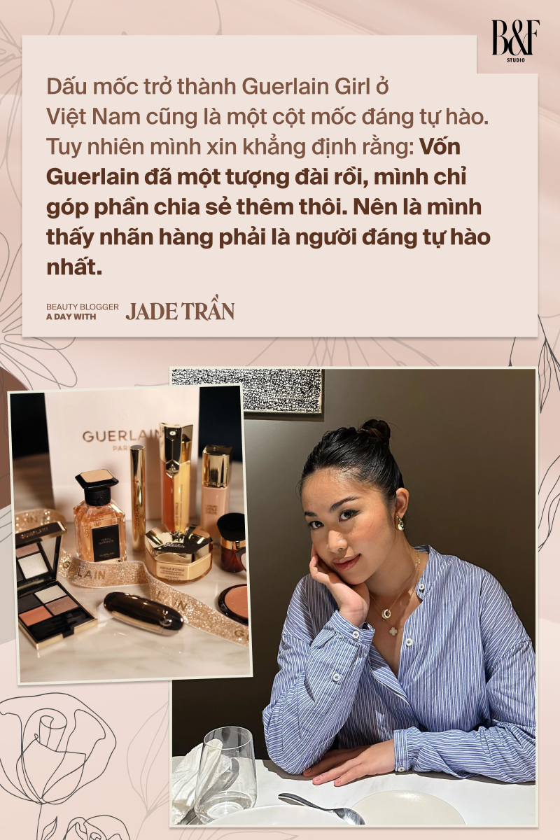 Jade Trần - Từ sinh viên Luật trở thành Guerlain Girl Việt Nam: Đủ tri thức thì không bao giờ là muộn!- Ảnh 6. Jade Trần - Từ sinh viên Luật trở thành Guerlain Girl Việt Nam: Đủ tri thức thì không bao giờ là muộn!- Ảnh 6.