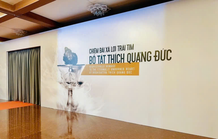 Xá lợi trái tim bất diệt của Bồ tát Thích Quảng Đức được bảo quản ra sao? - Ảnh 1. Xá lợi trái tim bất diệt của Bồ tát Thích Quảng Đức được bảo quản ra sao? - Ảnh 1.
