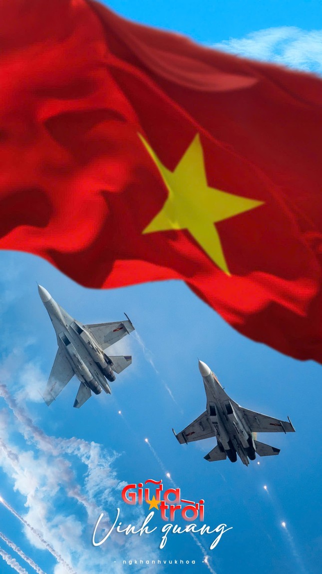 Bộ ảnh "giữa trời vinh quang" lan tỏa tình yêu nước tới muôn triệu trái tim - Ảnh 8. Bộ ảnh "giữa trời vinh quang" lan tỏa tình yêu nước tới muôn triệu trái tim - Ảnh 8.