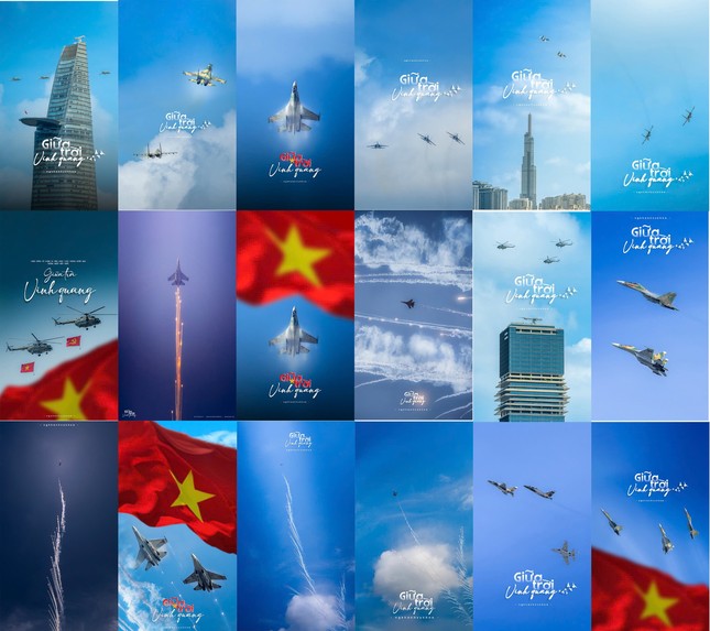 Bộ ảnh "giữa trời vinh quang" lan tỏa tình yêu nước tới muôn triệu trái tim - Ảnh 2. Bộ ảnh "giữa trời vinh quang" lan tỏa tình yêu nước tới muôn triệu trái tim - Ảnh 2.