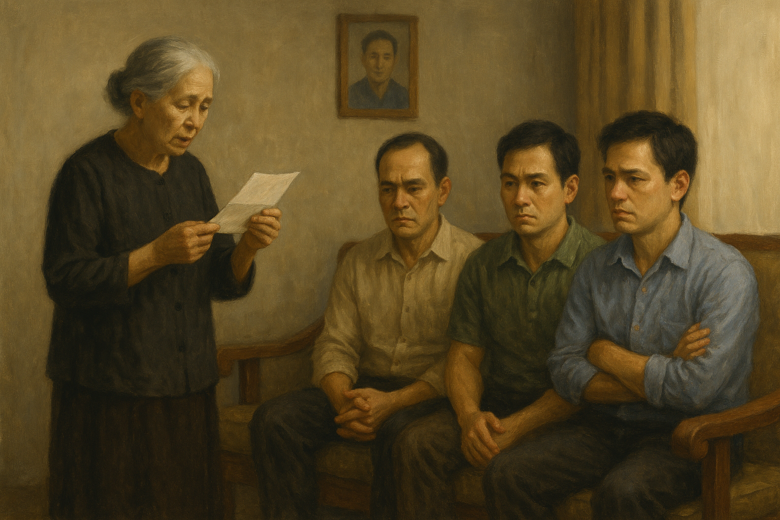 Chồng qua đời, để lại bản di chúc trái với lời hứa khiến các con tranh cãi gay gắt, nửa đêm tôi nhìn ảnh thờ mà rơm rớm nước mắt - Ảnh 1. Chồng qua đời, để lại bản di chúc trái với lời hứa khiến các con tranh cãi gay gắt, nửa đêm tôi nhìn ảnh thờ mà rơm rớm nước mắt - Ảnh 1.