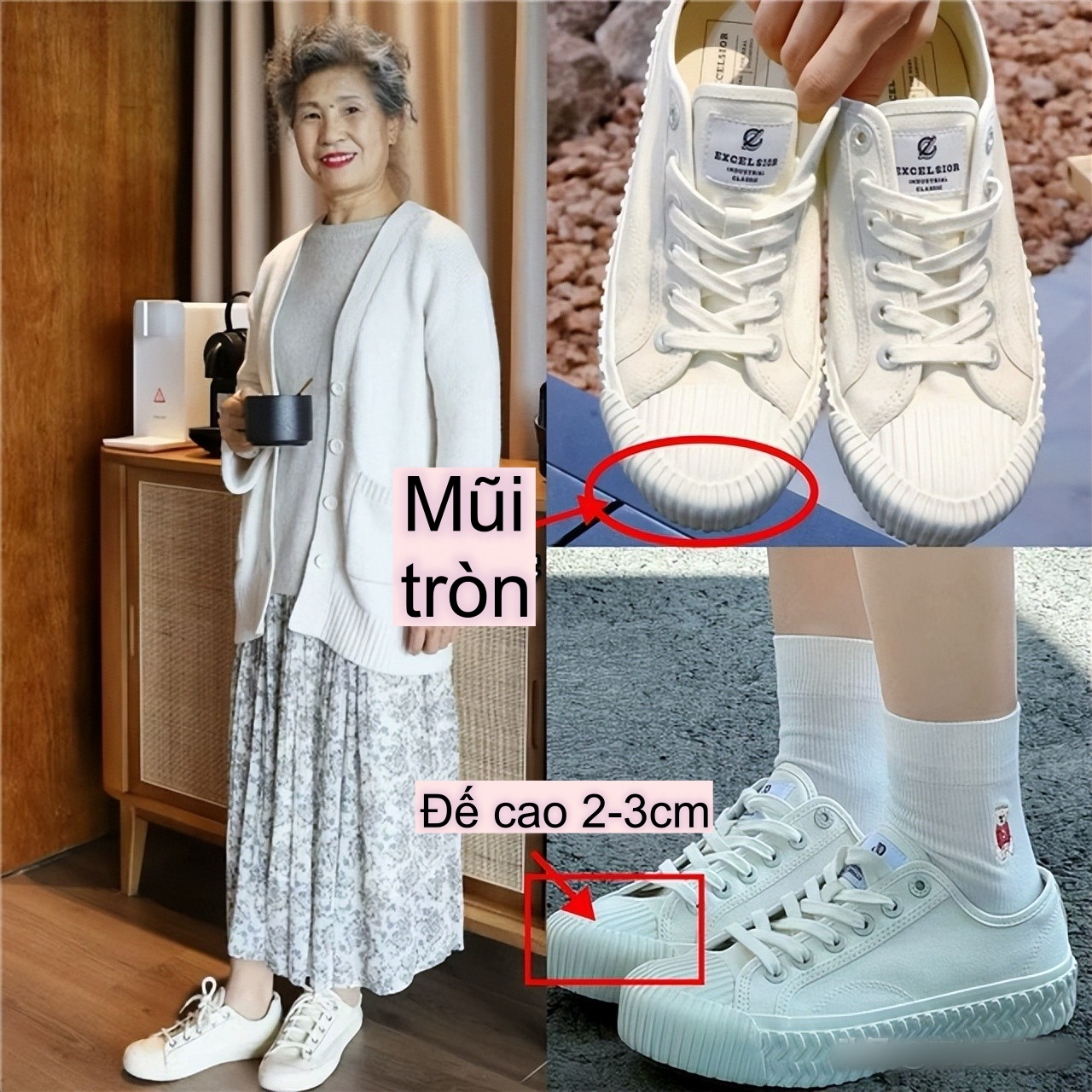 Phụ nữ trung niên dù có tiền hay không, tốt nhất đừng mang 3 kiểu giày này – trông vừa rẻ tiền, vừa thiếu gu - Ảnh 10. Phụ nữ trung niên dù có tiền hay không, tốt nhất đừng mang 3 kiểu giày này – trông vừa rẻ tiền, vừa thiếu gu - Ảnh 10.