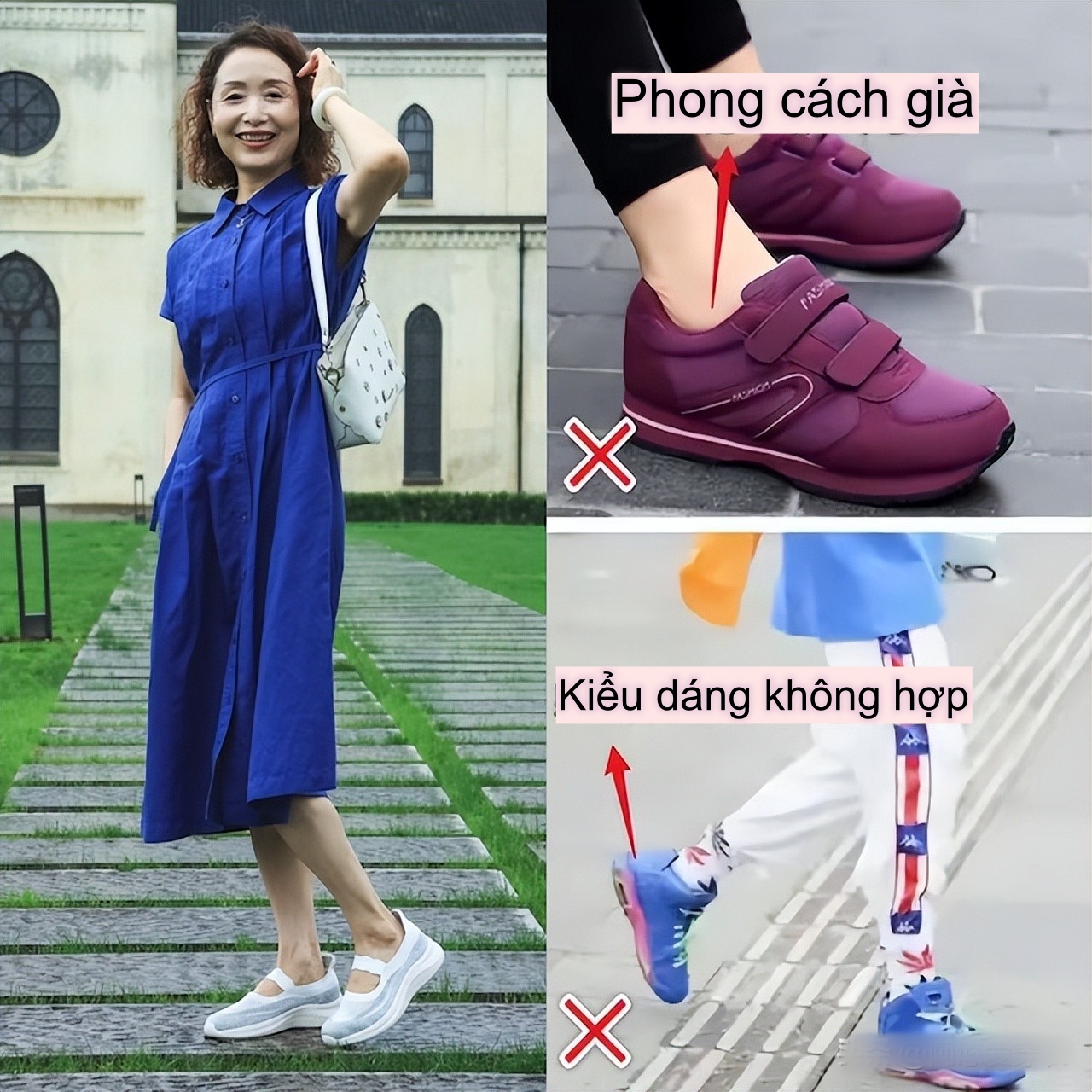 Phụ nữ trung niên dù có tiền hay không, tốt nhất đừng mang 3 kiểu giày này – trông vừa rẻ tiền, vừa thiếu gu - Ảnh 3. Phụ nữ trung niên dù có tiền hay không, tốt nhất đừng mang 3 kiểu giày này – trông vừa rẻ tiền, vừa thiếu gu - Ảnh 3.