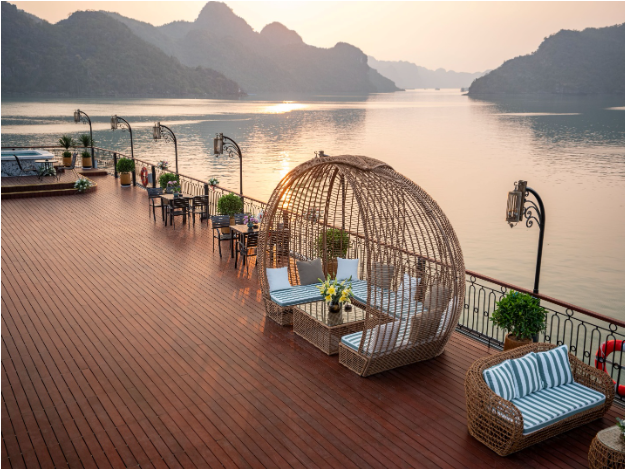Giải mã Indochine Grand - Du thuyền đẳng cấp được nhiều khách hàng quốc tế hạng sang lựa chọn khi đến Việt Nam - Ảnh 4. Giải mã Indochine Grand - Du thuyền đẳng cấp được nhiều khách hàng quốc tế hạng sang lựa chọn khi đến Việt Nam - Ảnh 4.
