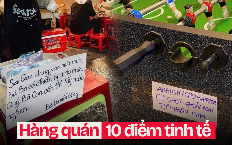 Những quán ăn thương shipper hết mực: Tặng áo mưa, trà nước, chuẩn bị cả đồ chơi cho shipper đỡ chán lúc đợi đồ!- Ảnh 1. Những quán ăn thương shipper hết mực: Tặng áo mưa, trà nước, chuẩn bị cả đồ chơi cho shipper đỡ chán lúc đợi đồ!- Ảnh 1.