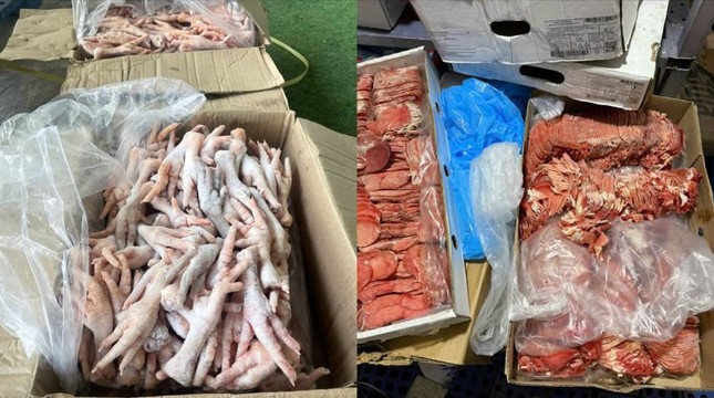 Thu giữ hơn 2,5 tấn thực phẩm đông lạnh không rõ nguồn gốc ở Đà Lạt - Ảnh 2. Thu giữ hơn 2,5 tấn thực phẩm đông lạnh không rõ nguồn gốc ở Đà Lạt - Ảnh 2.