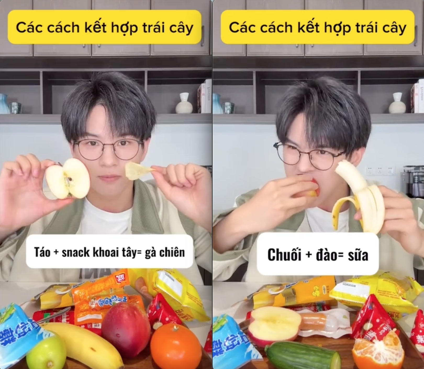 Ăn quýt và nhãn chung có mùi gián, táo với snack có vị gà chiên: Trào lưu ăn uống gây sốt MXH nhưng kết quả thật sự thế nào? - Ảnh 3. Ăn quýt và nhãn chung có mùi gián, táo với snack có vị gà chiên: Trào lưu ăn uống gây sốt MXH nhưng kết quả thật sự thế nào? - Ảnh 3.
