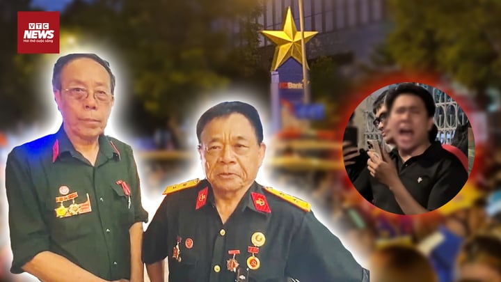 ĐH Văn Lang kỷ luật sinh viên vô lễ với cựu chiến binh trong lễ diễu binh 30/4 - Ảnh 1. ĐH Văn Lang kỷ luật sinh viên vô lễ với cựu chiến binh trong lễ diễu binh 30/4 - Ảnh 1.