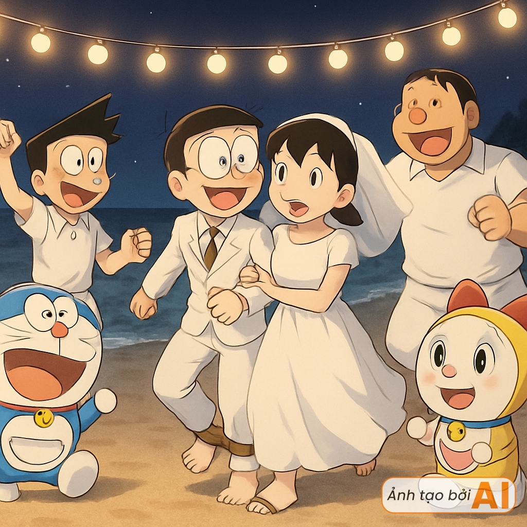 Nobita và Shizuka đến Việt Nam tổ chức đám cưới ở "resort đắt nhất nước" sẽ như thế nào?- Ảnh 8. Nobita và Shizuka đến Việt Nam tổ chức đám cưới ở "resort đắt nhất nước" sẽ như thế nào?- Ảnh 8.
