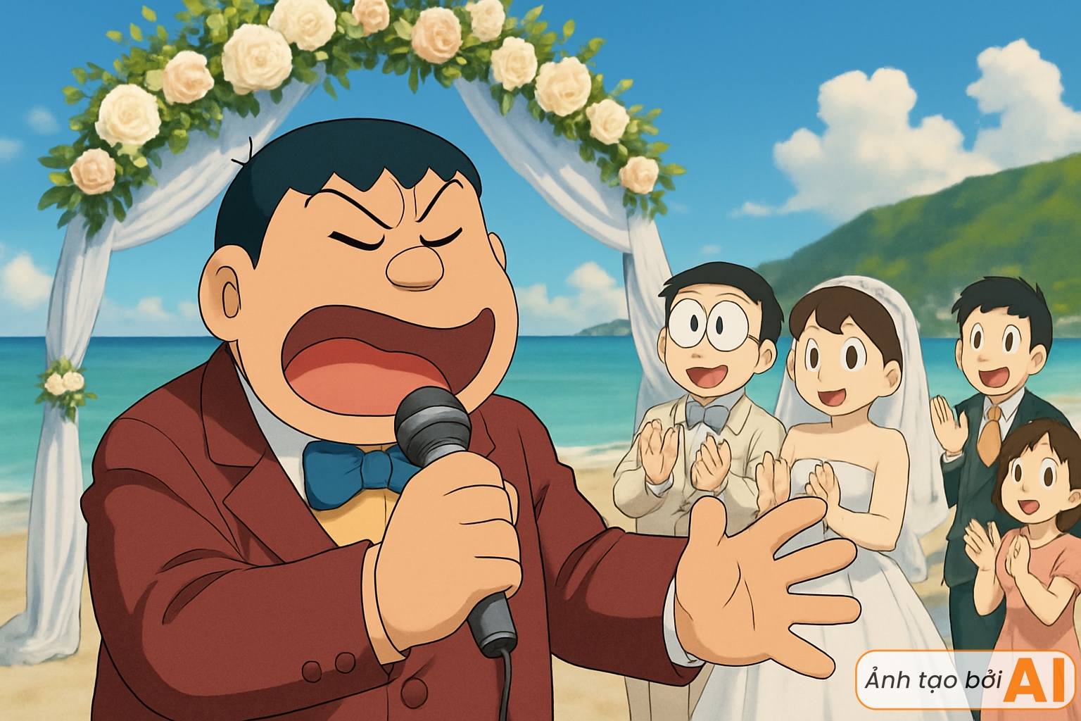 Nobita và Shizuka đến Việt Nam tổ chức đám cưới ở "resort đắt nhất nước" sẽ như thế nào?- Ảnh 4. Nobita và Shizuka đến Việt Nam tổ chức đám cưới ở "resort đắt nhất nước" sẽ như thế nào?- Ảnh 4.