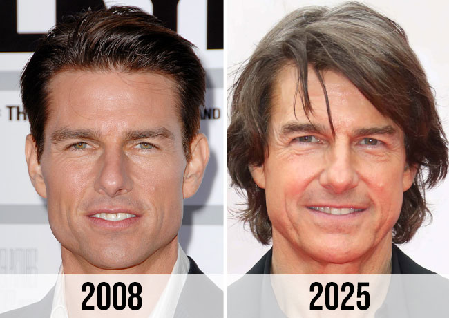 Tom Cruise trẻ trung suốt 3 thập kỷ đóng "Nhiệm vụ bất khả khi": "Đảo ngược" thời gian nhờ thẩm mỹ hay kỳ tích tự nhiên? - Ảnh 2. Tom Cruise trẻ trung suốt 3 thập kỷ đóng "Nhiệm vụ bất khả khi": "Đảo ngược" thời gian nhờ thẩm mỹ hay kỳ tích tự nhiên? - Ảnh 2.