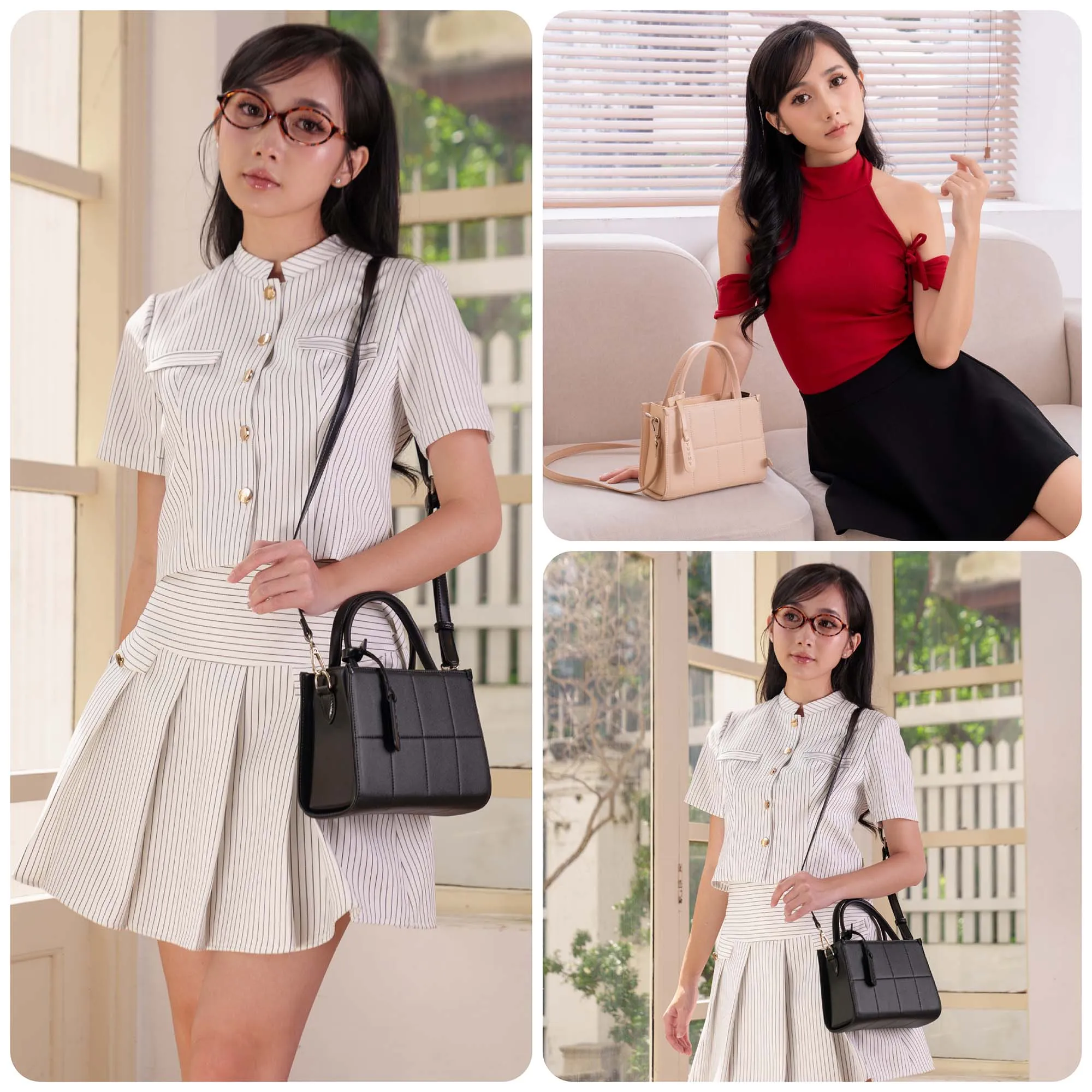 Tiểu Vy mê túi 100 triệu giống Jisoo, đọ visual khó phân thắng bại - Ảnh 9. Tiểu Vy mê túi 100 triệu giống Jisoo, đọ visual khó phân thắng bại - Ảnh 9.