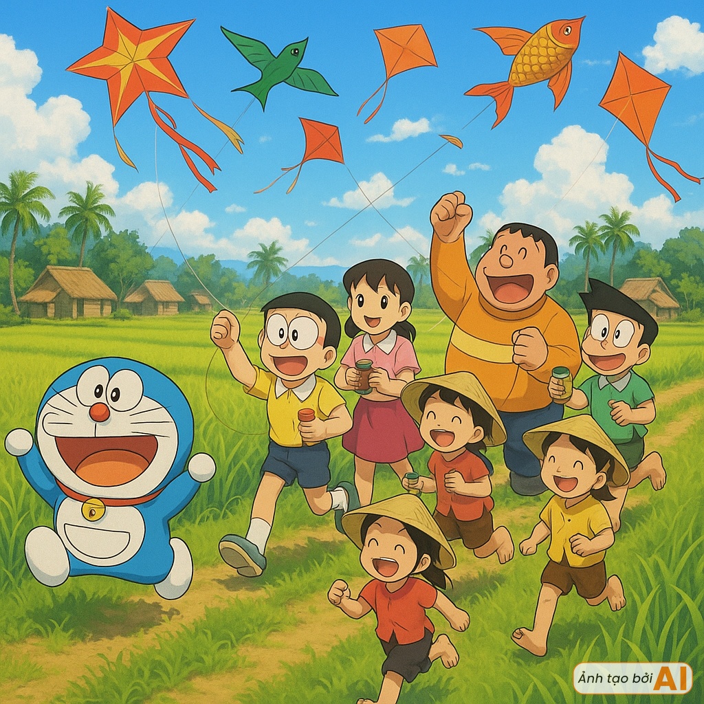 Bắt gặp nhóm bạn Doraemon nghỉ hè ở Việt Nam: Nobita ăn kem chợ cóc, Jaian đá cầu còn Dekisugi đẹp trai làm một việc không ai ngờ đến- Ảnh 6. Bắt gặp nhóm bạn Doraemon nghỉ hè ở Việt Nam: Nobita ăn kem chợ cóc, Jaian đá cầu còn Dekisugi đẹp trai làm một việc không ai ngờ đến- Ảnh 6.