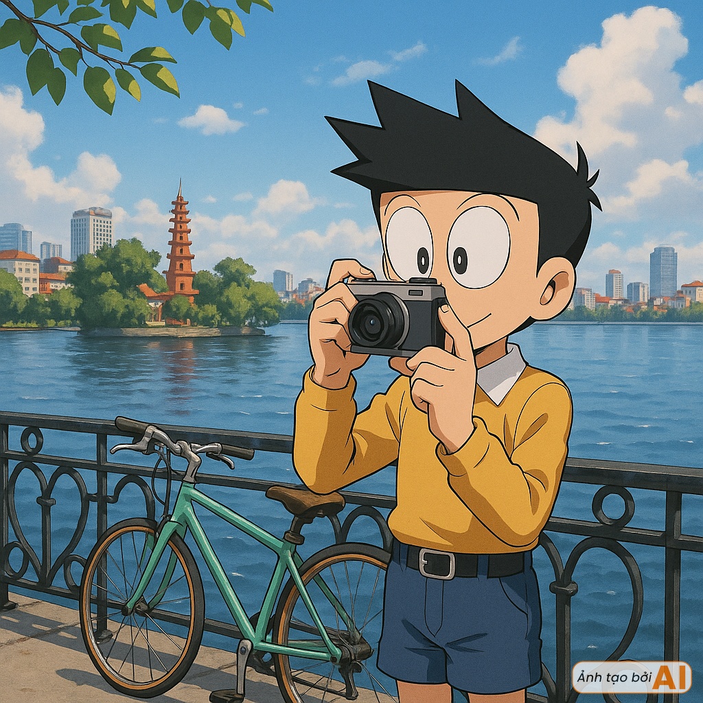 Bắt gặp nhóm bạn Doraemon nghỉ hè ở Việt Nam: Nobita ăn kem chợ cóc, Jaian đá cầu còn Dekisugi đẹp trai làm một việc không ai ngờ đến- Ảnh 4. Bắt gặp nhóm bạn Doraemon nghỉ hè ở Việt Nam: Nobita ăn kem chợ cóc, Jaian đá cầu còn Dekisugi đẹp trai làm một việc không ai ngờ đến- Ảnh 4.