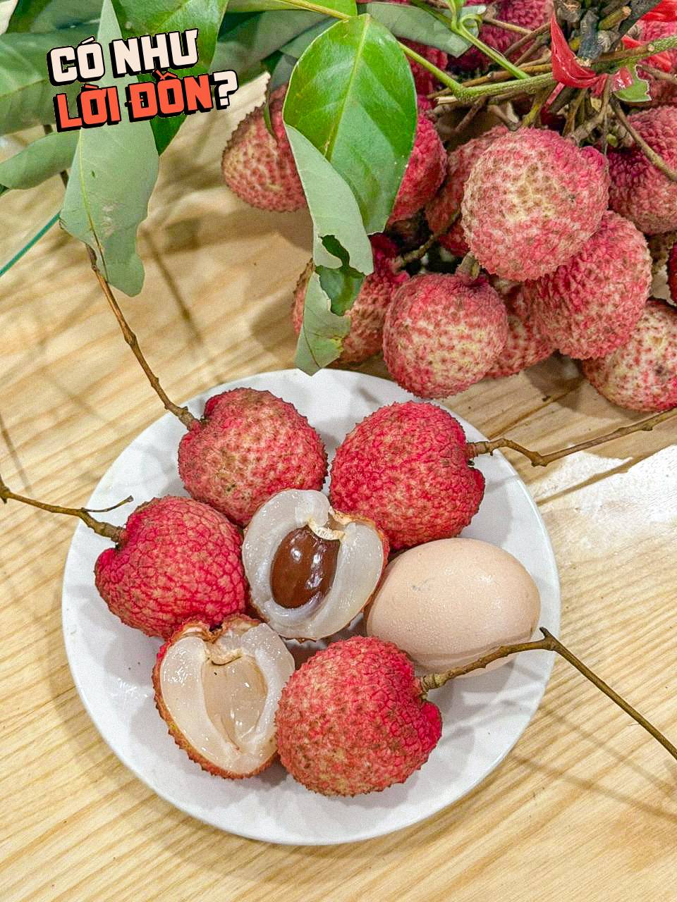 Bỏ 1,2 triệu để mua 5kg vải trứng: Kích thước Bỏ 1,2 triệu để mua 5kg vải trứng: Kích thước