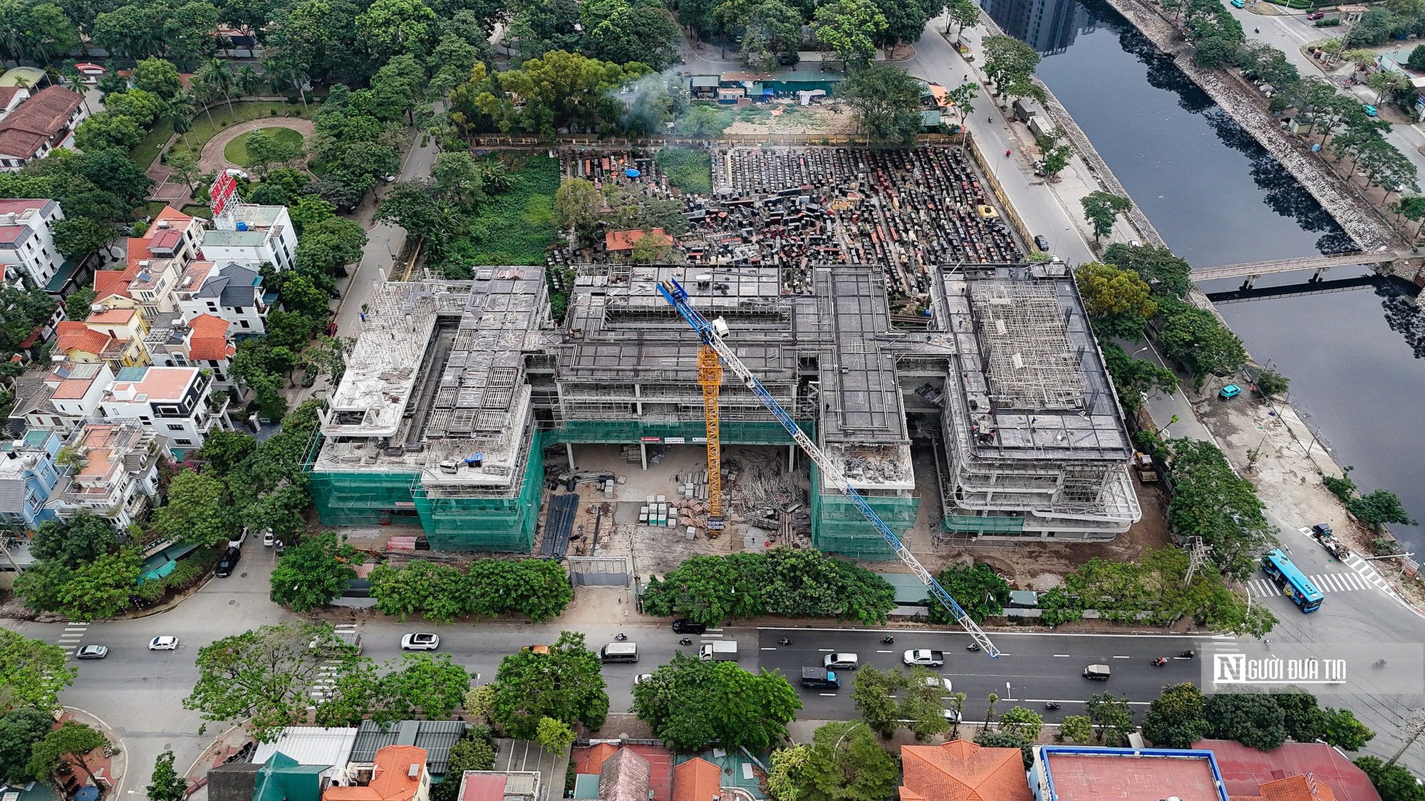 Cận cảnh trường THPT mới cực to đẹp, tuyển sinh TRÀN TUYẾN năm nay tại quận Hoàng Mai: Nhìn cơ sở vật chất mà mê!- Ảnh 2. Cận cảnh trường THPT mới cực to đẹp, tuyển sinh TRÀN TUYẾN năm nay tại quận Hoàng Mai: Nhìn cơ sở vật chất mà mê!- Ảnh 2.