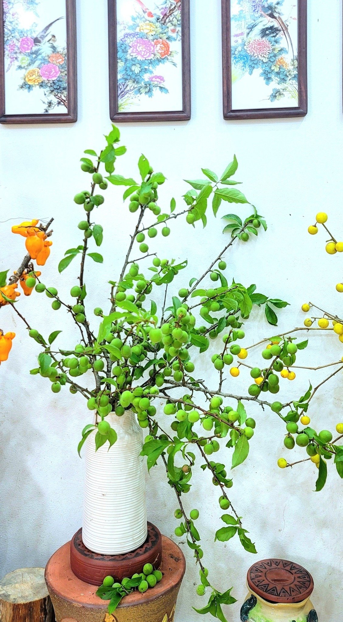 Mê mẩn những cành quả cắm bình độc đáo của cô giáo Phú Thọ - Ảnh 25. Mê mẩn những cành quả cắm bình độc đáo của cô giáo Phú Thọ - Ảnh 25.