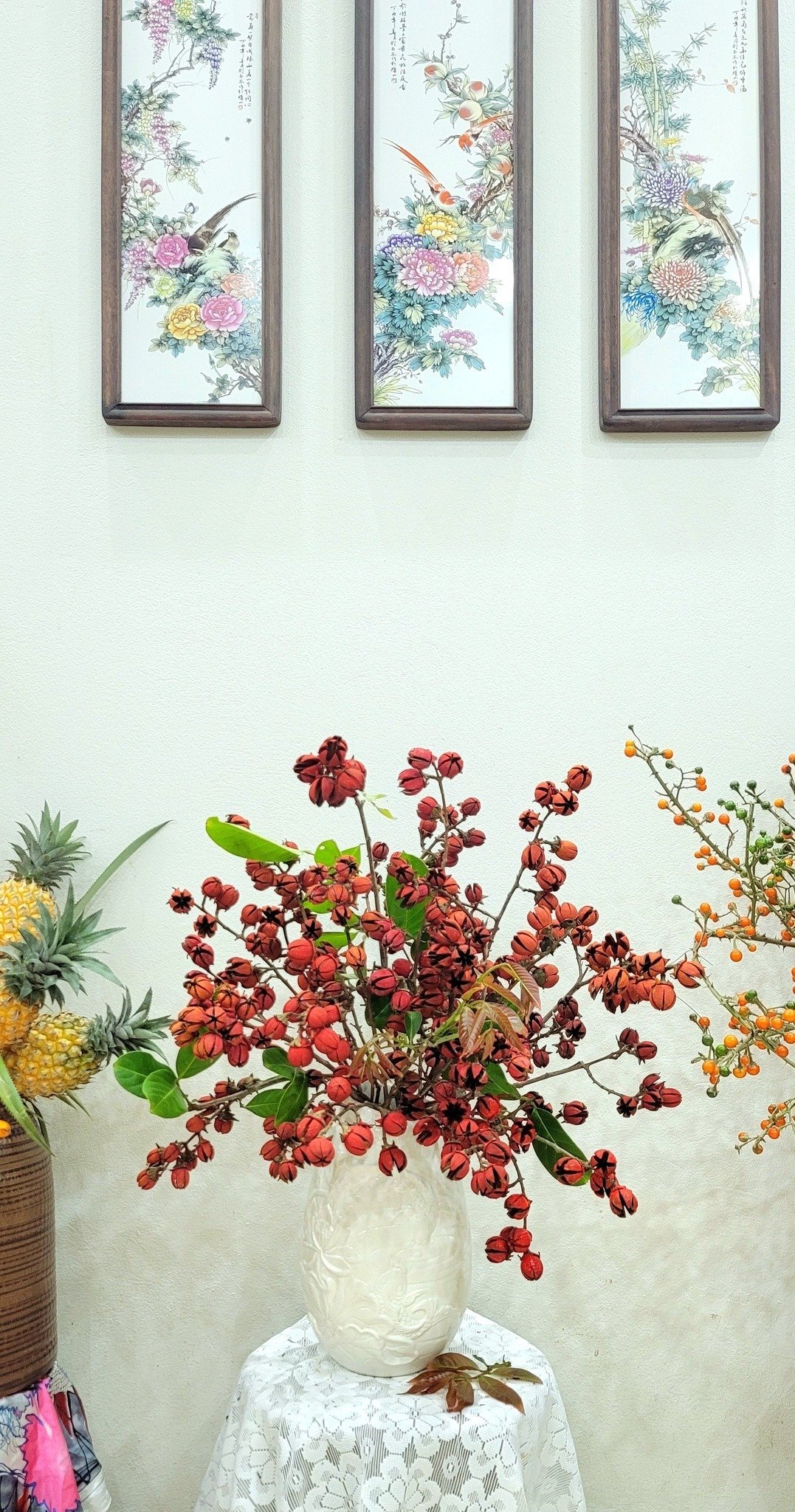 Mê mẩn những cành quả cắm bình độc đáo của cô giáo Phú Thọ - Ảnh 21. Mê mẩn những cành quả cắm bình độc đáo của cô giáo Phú Thọ - Ảnh 21.