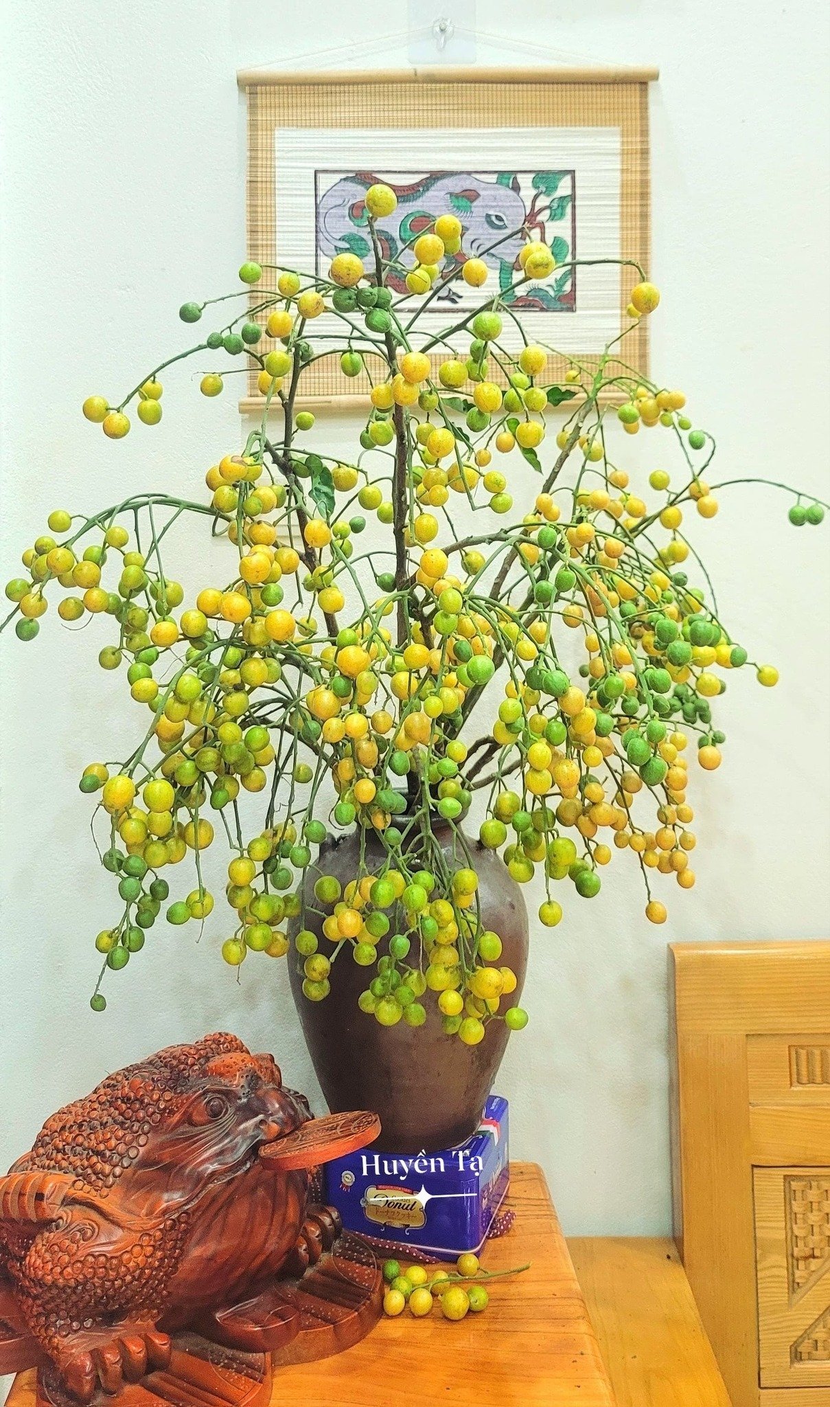 Mê mẩn những cành quả cắm bình độc đáo của cô giáo Phú Thọ - Ảnh 13. Mê mẩn những cành quả cắm bình độc đáo của cô giáo Phú Thọ - Ảnh 13.
