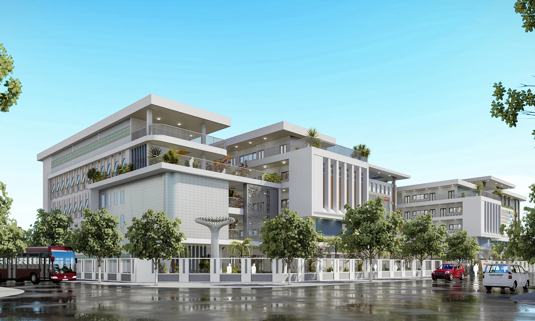 Cận cảnh trường THPT mới cực to đẹp, tuyển sinh TRÀN TUYẾN năm nay tại quận Hoàng Mai: Nhìn cơ sở vật chất mà mê!- Ảnh 7. Cận cảnh trường THPT mới cực to đẹp, tuyển sinh TRÀN TUYẾN năm nay tại quận Hoàng Mai: Nhìn cơ sở vật chất mà mê!- Ảnh 7.