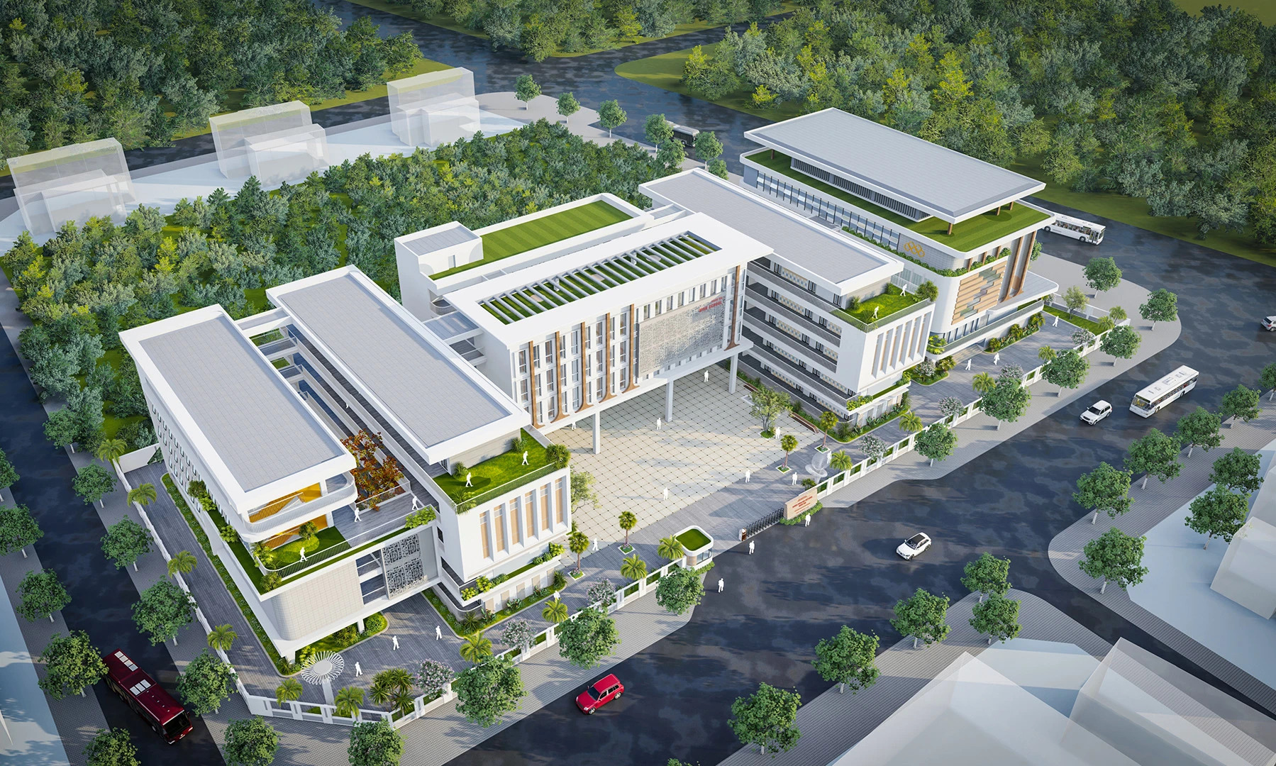 Cận cảnh trường THPT mới cực to đẹp, tuyển sinh TRÀN TUYẾN năm nay tại quận Hoàng Mai: Nhìn cơ sở vật chất mà mê!- Ảnh 8. Cận cảnh trường THPT mới cực to đẹp, tuyển sinh TRÀN TUYẾN năm nay tại quận Hoàng Mai: Nhìn cơ sở vật chất mà mê!- Ảnh 8.