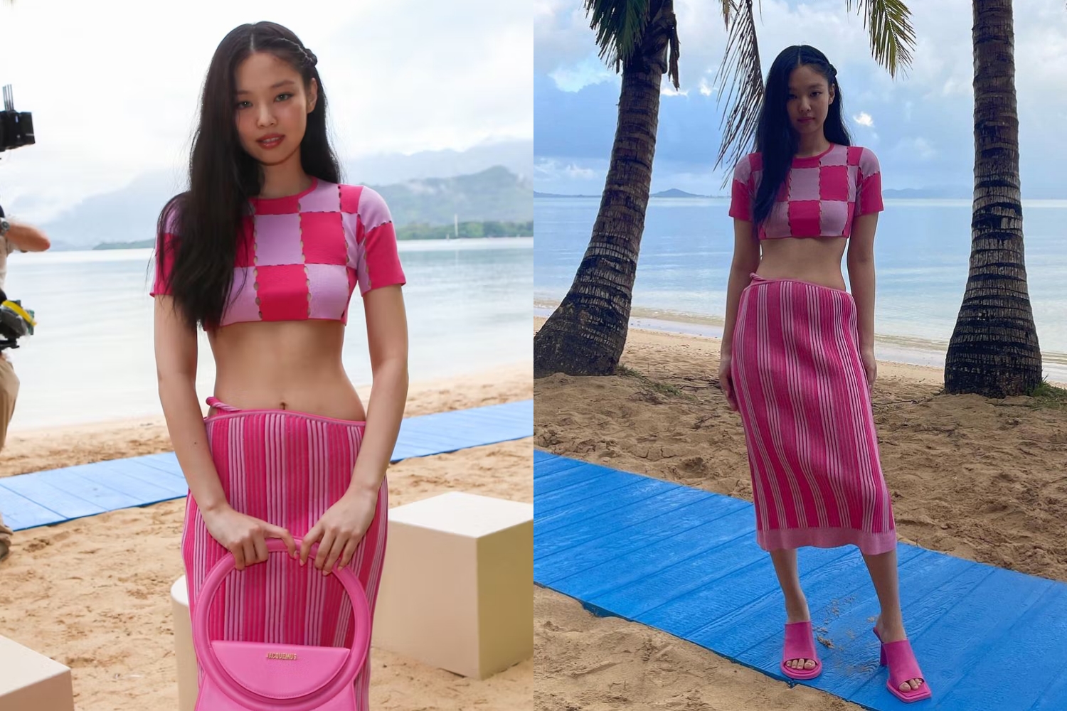 Huyền Baby slay 10 điểm, khi đụng áo Jacquemus với Jennie - Ảnh 4. Huyền Baby slay 10 điểm, khi đụng áo Jacquemus với Jennie - Ảnh 4.