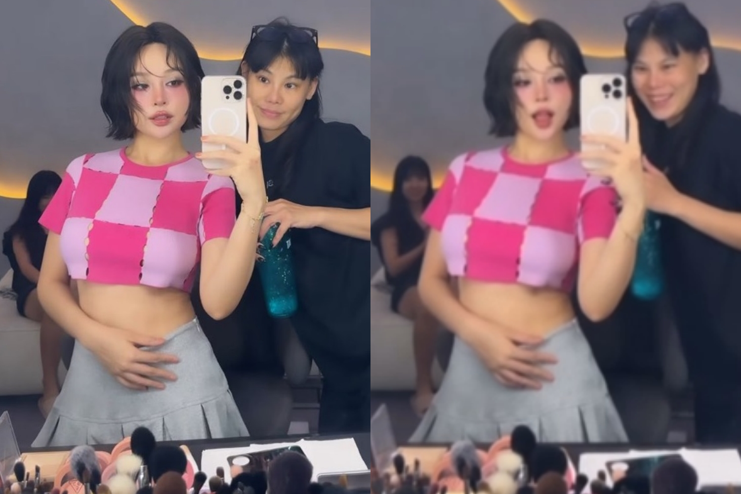 Huyền Baby slay 10 điểm, khi đụng áo Jacquemus với Jennie - Ảnh 2. Huyền Baby slay 10 điểm, khi đụng áo Jacquemus với Jennie - Ảnh 2.
