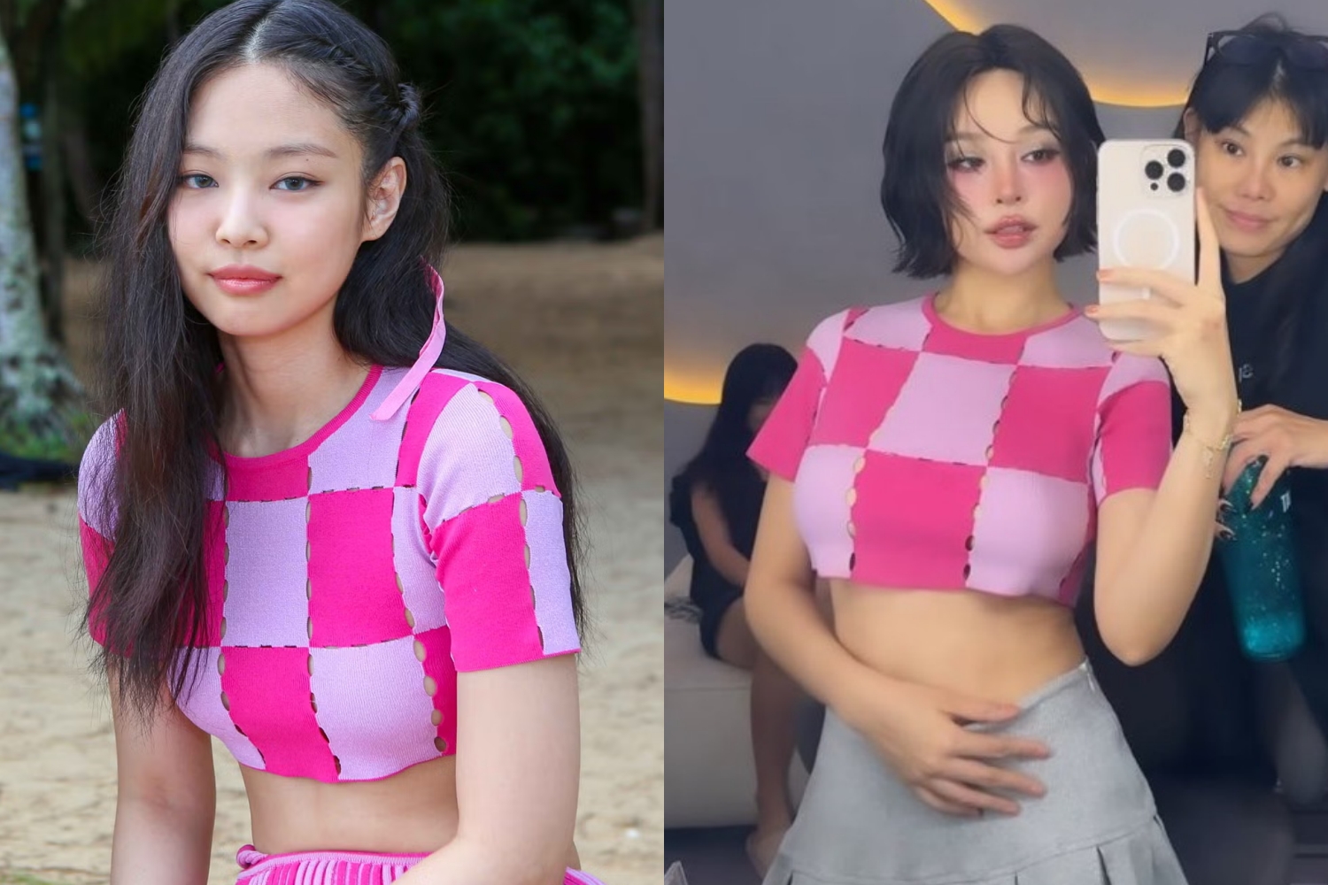 Huyền Baby slay 10 điểm, khi đụng áo Jacquemus với Jennie - Ảnh 6. Huyền Baby slay 10 điểm, khi đụng áo Jacquemus với Jennie - Ảnh 6.
