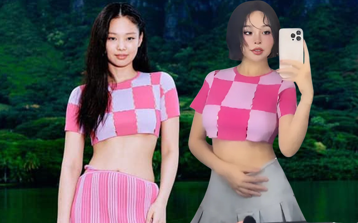 Huyền Baby slay 10 điểm, khi đụng áo Jacquemus với Jennie - Ảnh 1. Huyền Baby slay 10 điểm, khi đụng áo Jacquemus với Jennie - Ảnh 1.