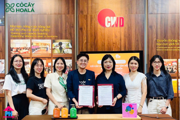 Cỏ Cây Hoa Lá và CWD: Chung tay xây dựng Ngôi Nhà Bình Yên cho phụ nữ Việt - Ảnh 1. Cỏ Cây Hoa Lá và CWD: Chung tay xây dựng Ngôi Nhà Bình Yên cho phụ nữ Việt - Ảnh 1.