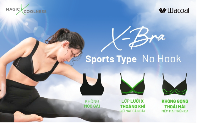 Wacoal trình làng Magic X Coolness – Bộ sưu tập nội y X-Bra thoát ẩm thoáng da, sinh ra để dành cho mùa hè - Ảnh 4. Wacoal trình làng Magic X Coolness – Bộ sưu tập nội y X-Bra thoát ẩm thoáng da, sinh ra để dành cho mùa hè - Ảnh 4.