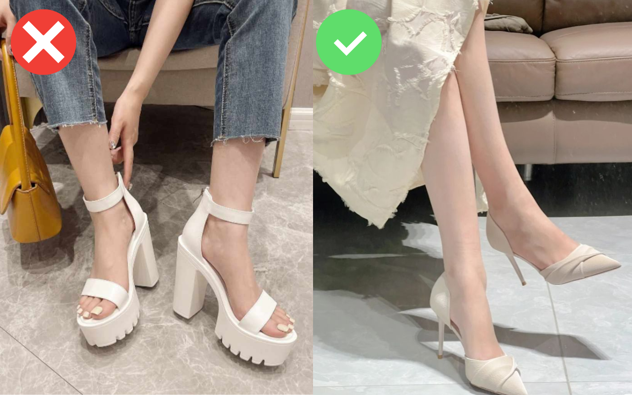 4 mẫu giày 4 mẫu giày
